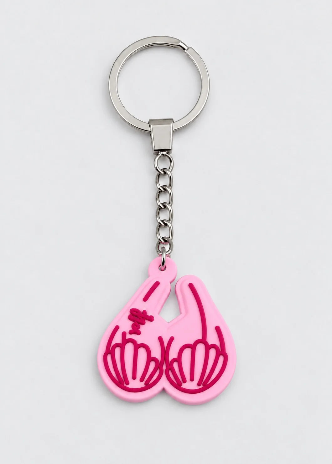 the boobie keychain