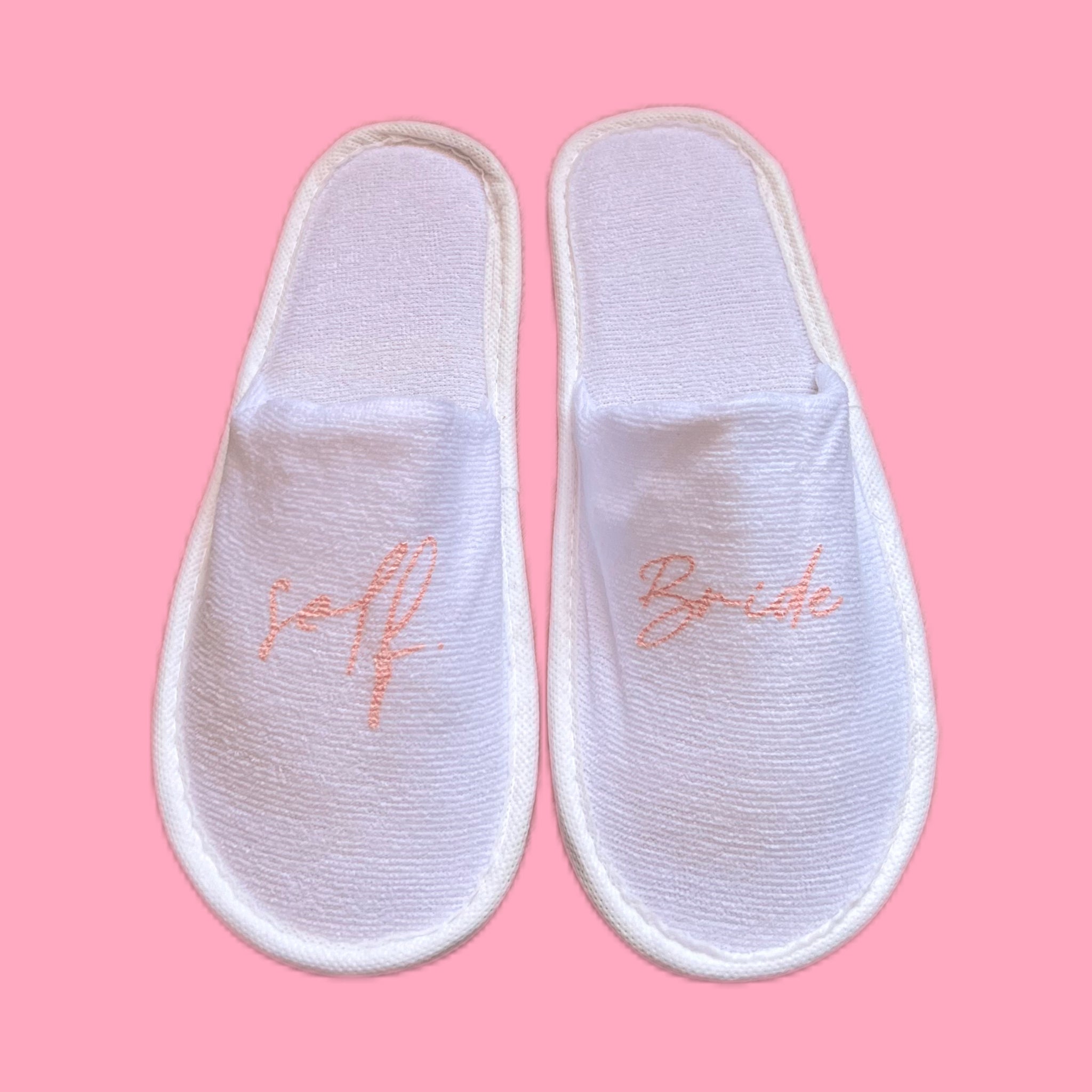 the disposable slippers