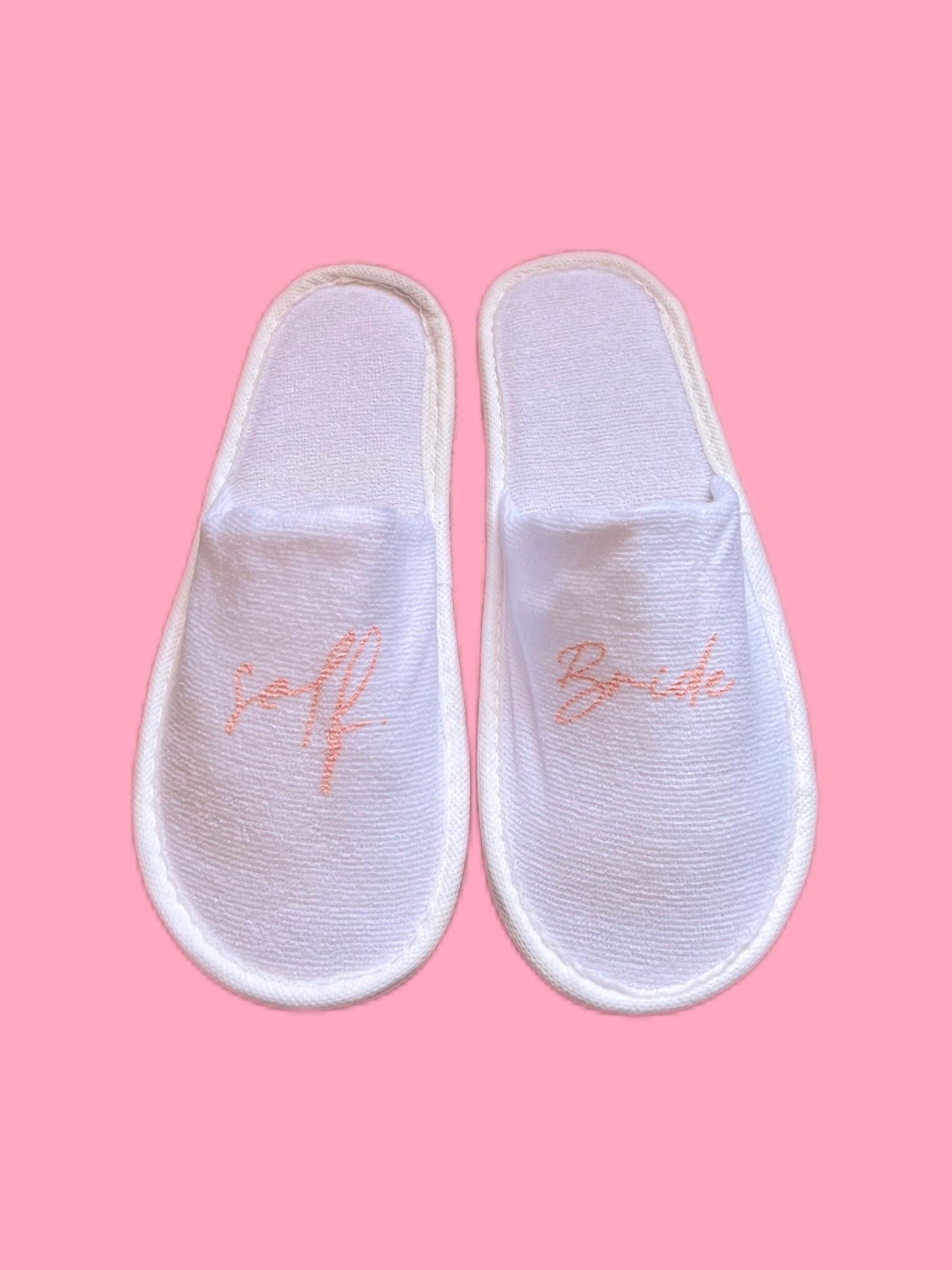 the disposable slippers
