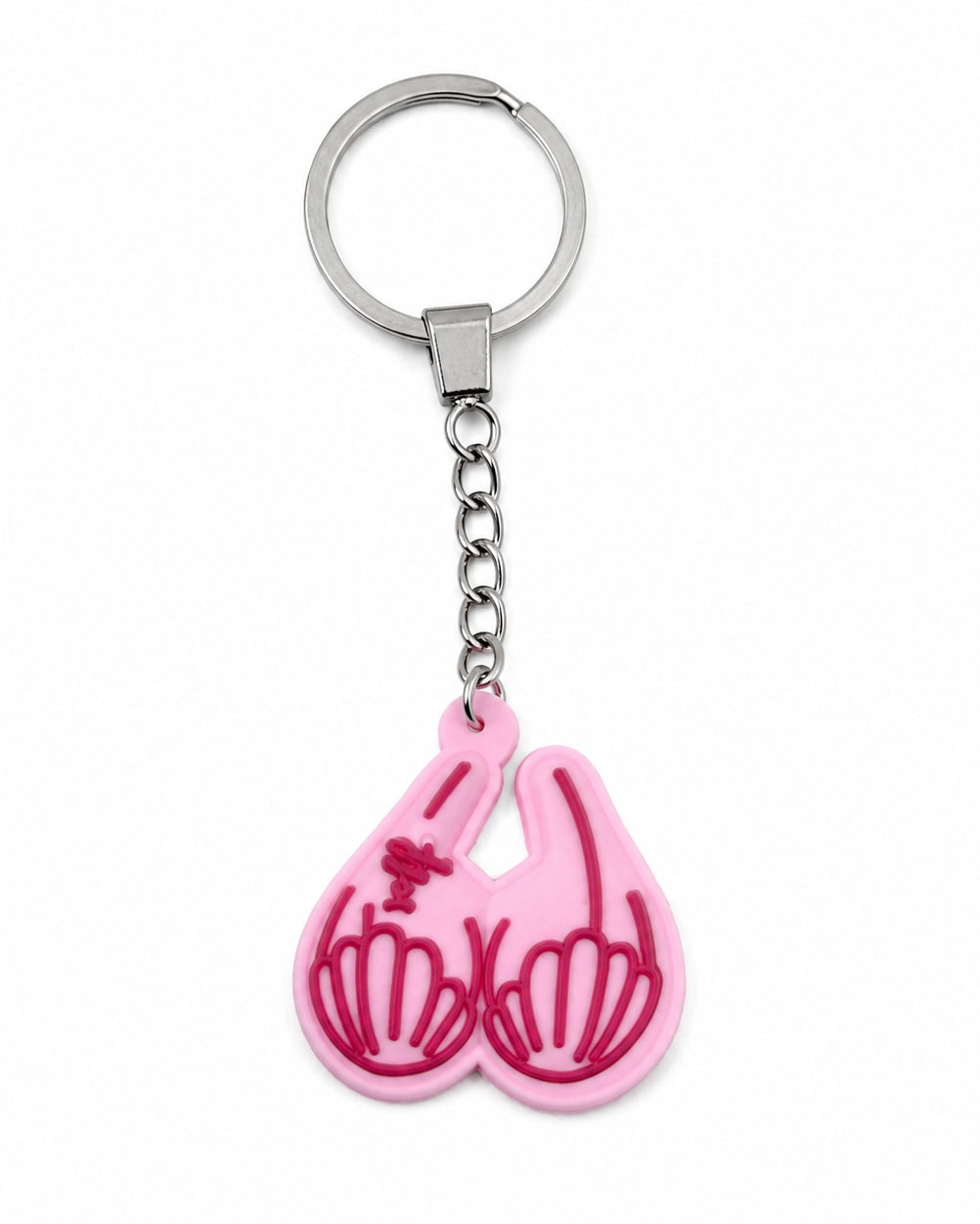 the boobie keychain