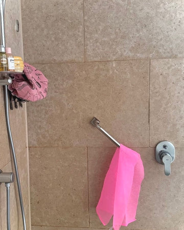 the exfoliating towel