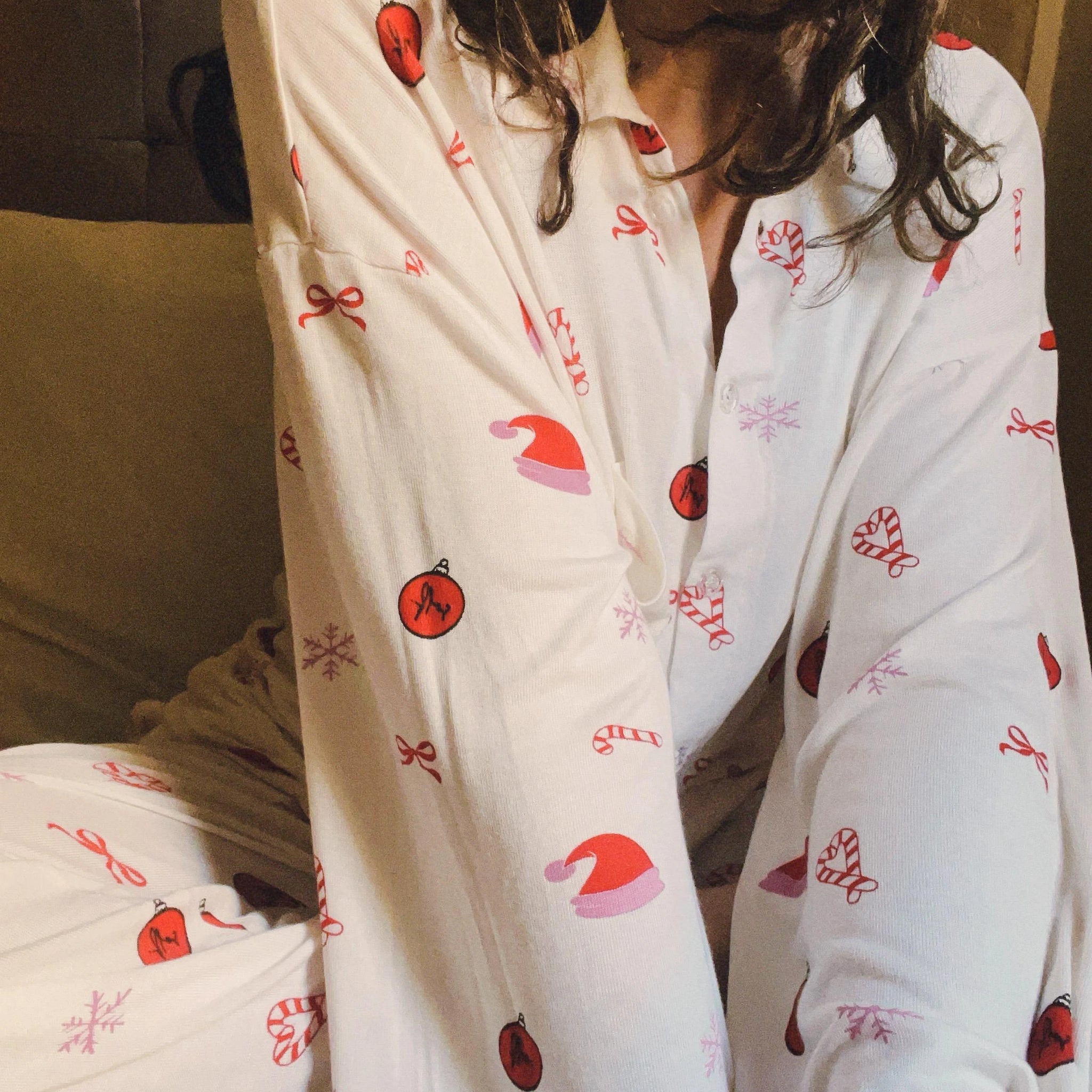 the christmas pajama set