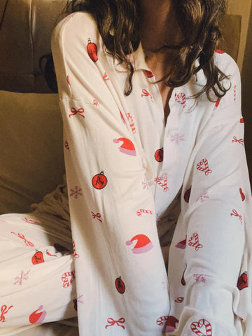 the christmas pajama set