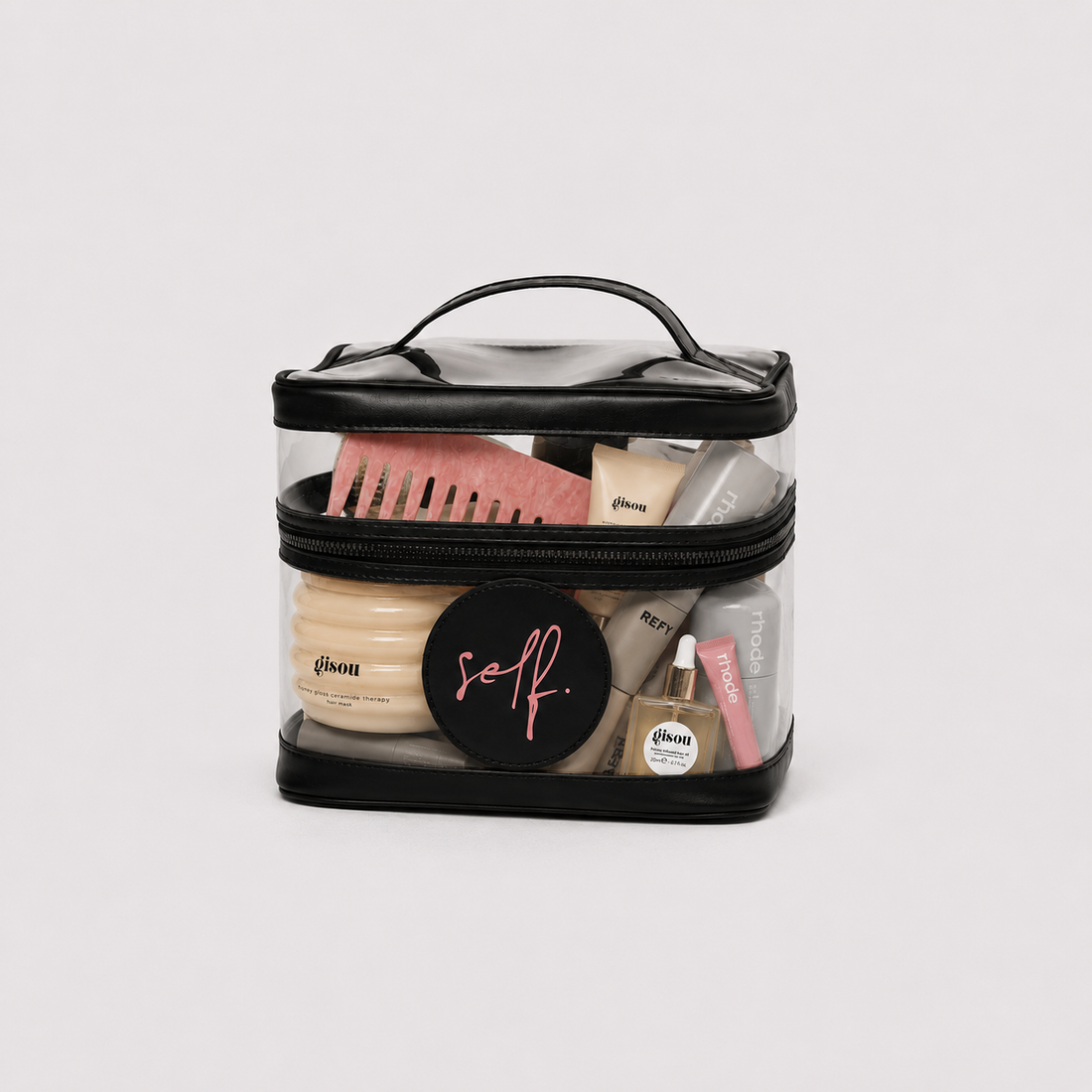 see through make up bag
