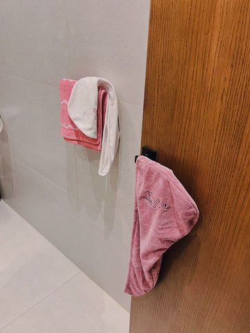 the microfiber towel