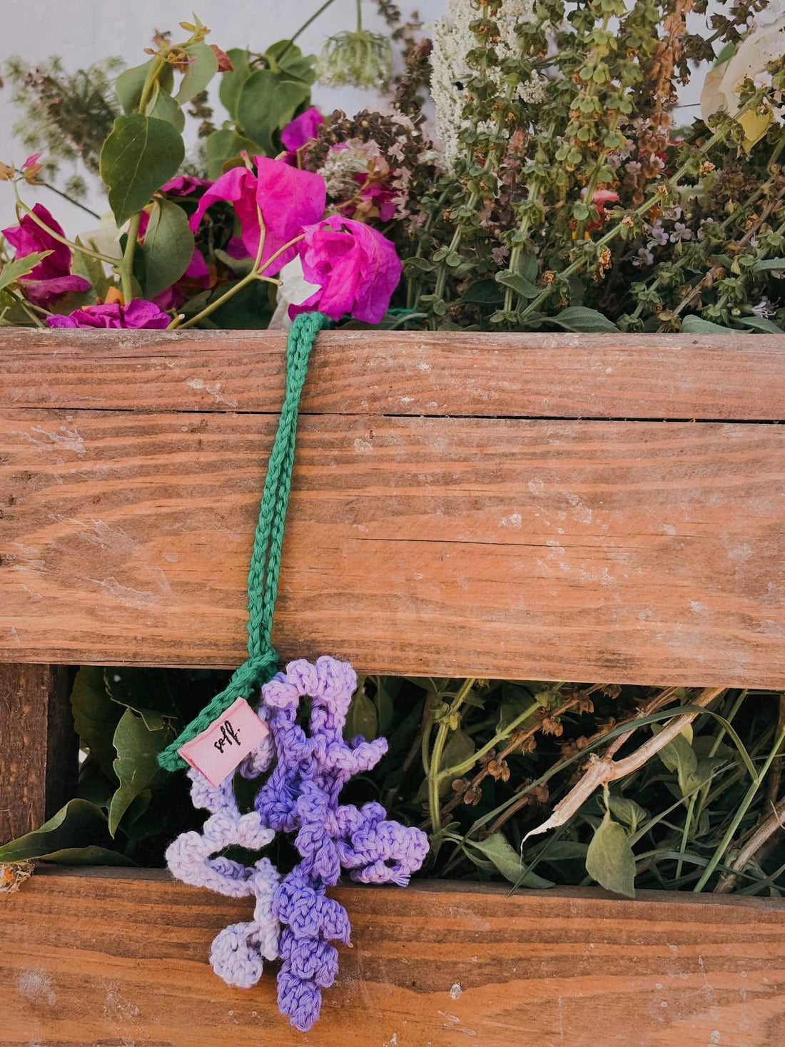 the flower charm