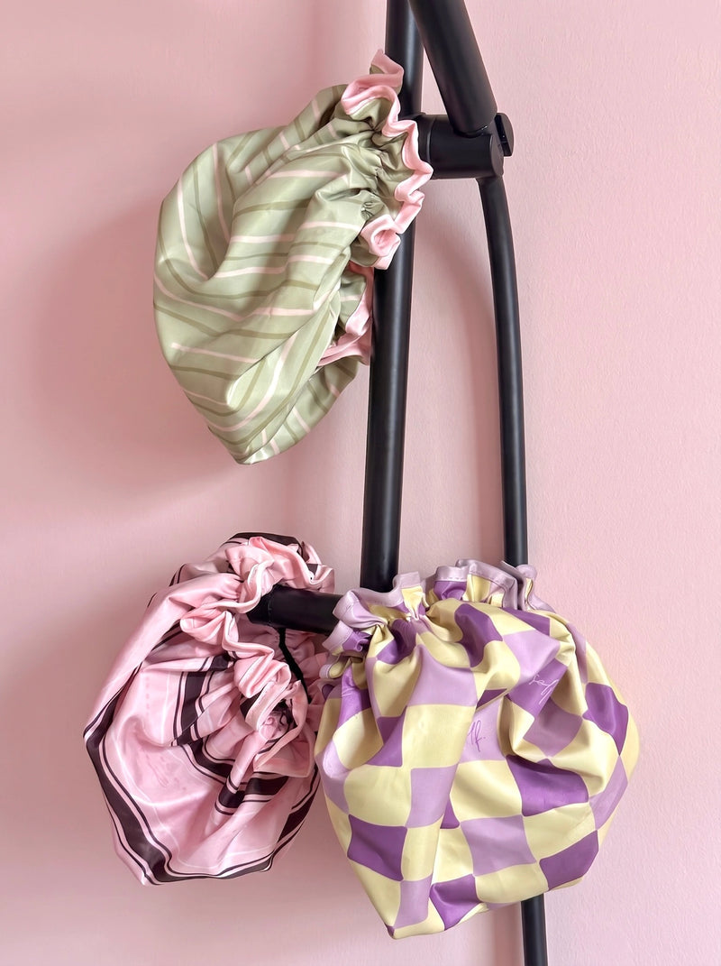 the crisp shower cap
