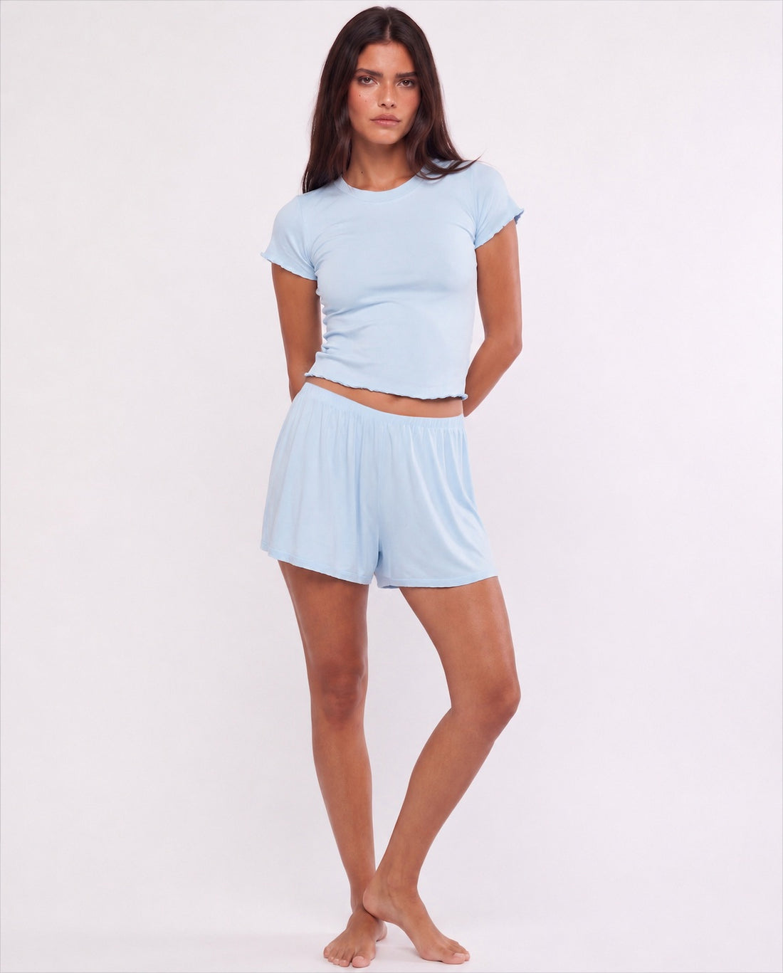 the blue morning pajama