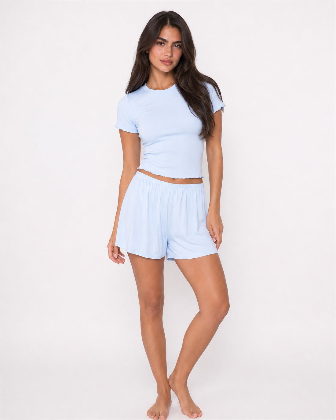 the blue morning pajama