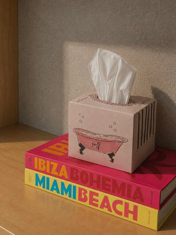 the tissue box