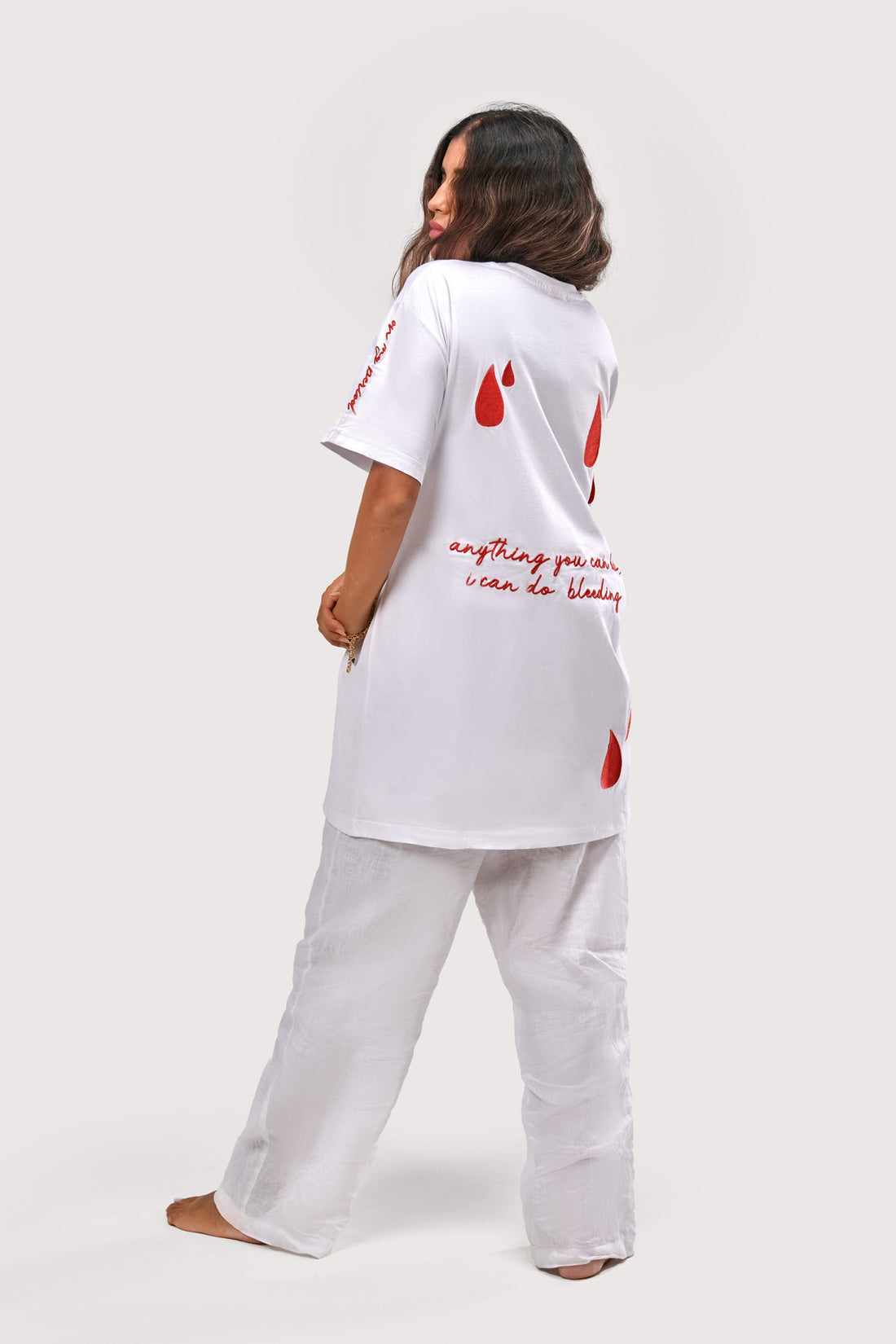 the bleeding shirt - perfect for lounging on your period