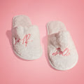 Self The Brand l Not So Fur Disposable Slippers - Doll