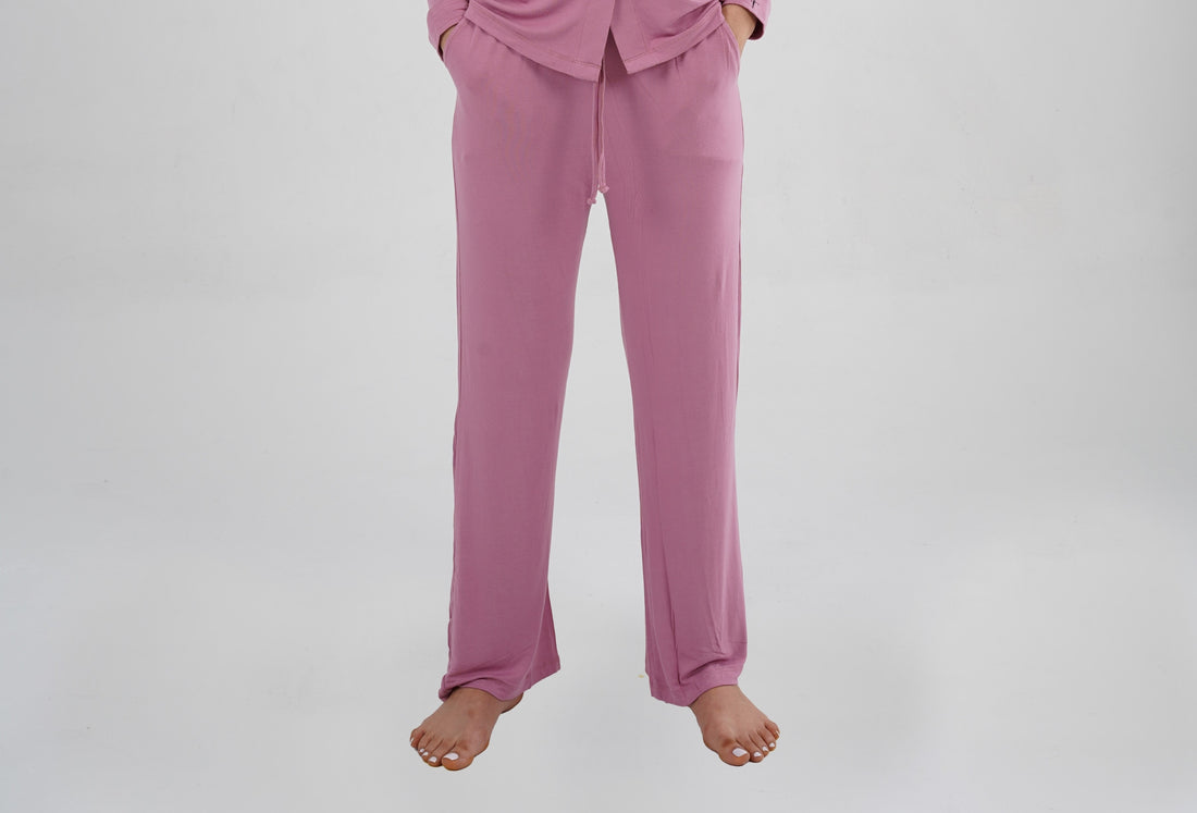 women's lilac pajama pants