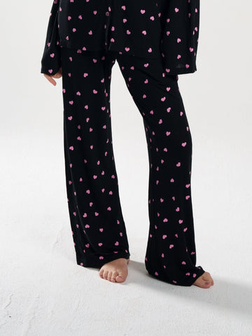 the hearts pajama pants